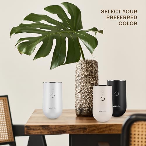 VINEVIDA Waterless Diffuser - Essential Oil Diffuser for Home - White Scent Diffuser for Home, Battery Operated Aromatherapy Diffuser - Car, Room Fragrance Air Diffuser - Image 6