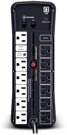 CyberPower GX150C2-E Gaming UPS Battery Backup and Surge Protector - Image 2
