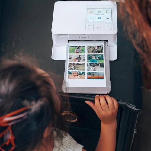 Canon Selphy CP1500 Photo Printer Bundle (White) with KP-108 Paper (108 Sheets) 3 Color Ink Cartridges & Tudak Cleaning Cloth – Wireless Compact Dye-Sub Printer Kit - Image 6