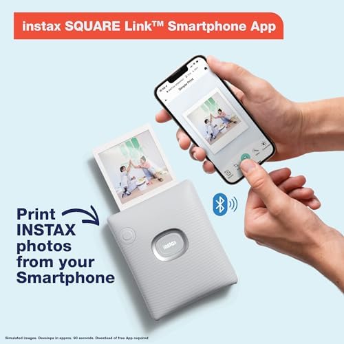 Fujifilm Instax Square Link Smartphone Printer - Midnight Green - Image 2