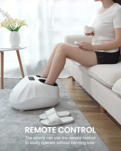 RENPHO Shiatsu Foot Massager with Heat, Deep Kneading & Auto Foot Size Fit - Image 3