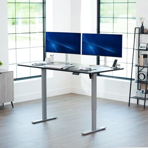 VIVO Black 71 x 30 in Standing Desk, DESK-KIT-1G7B - Image 2