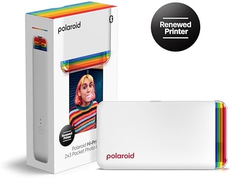 Refurbished Polaroid Hi-Print - Bluetooth Connected 2x3 Pocket Photo Dye-Sub Printer - Printer Only, No Paper (9184) - Image 2
