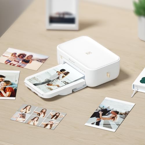 HPRT Photo Printer 4x6 with 108 Sheet Photo Paper& 2 Ribbon - Image 5