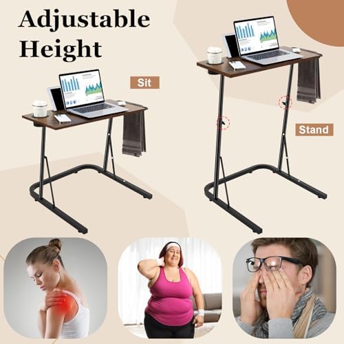 Weysat Walking Pad Desk, Adjustable Height Treadmill Desk, 31.5"-47.2" - Image 6