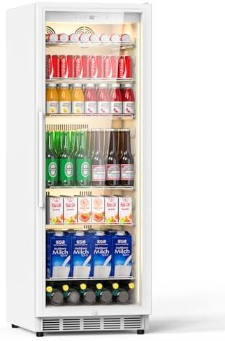 Velivi Commercial Merchandiser Refrigerator Display Beverage Fridge by Velivi