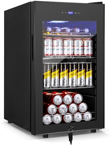 Velivi 17Inch Beverage Refrigerator and Cooler Freestanding by Velivi-SpecialistinFridge