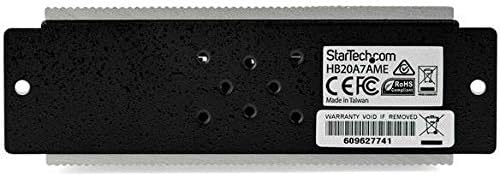 StarTech 7-Port USB 2.0 Hub, Metal, ESD Surge, Extended Temp (HB20A7AME) - Image 3