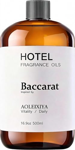 Hotel Collection Diffuser Oil Scent Inspired by The Iconic 5-Star Hotel Baccarat for Waterless Diffuser & Home Scenting Essential Oil for Ultrasonic and Crafting (16.9 Fl Oz (Pack of 1) by AOLEIXIYA