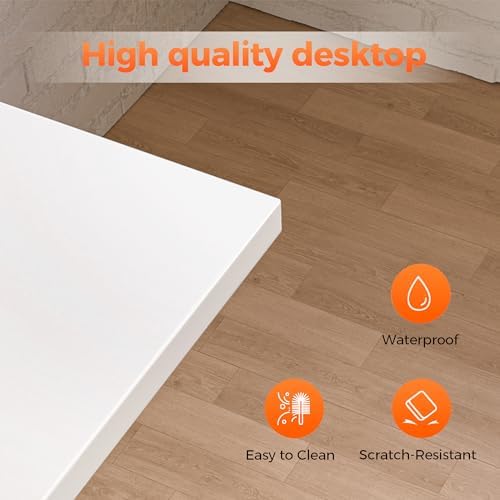 Mericonia 51 inch L Shaped Desk with CPU Stand, Simple Corner Gaming Desk - Image 7