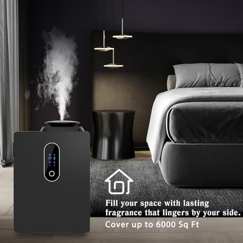 2026 Upgraded HVAC Scent Diffuser Machine Cover 6000 Sq.Ft With WIFI Control for Large Room, 1000ML Scent Air Machine For Home, Waterless Cold Air Aromatherapy Essential Oil Diffuser for Hotel, Office - Image 3