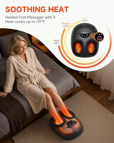 Snailax Foot Massager for Plantar Fasciitis, Neuropathy Circulation,Size 14 - Image 5
