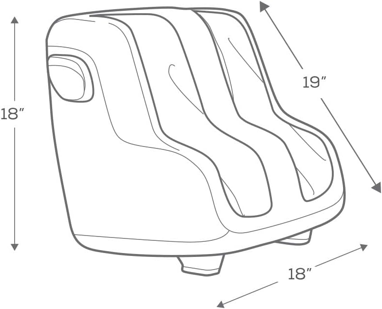 Human Touch Reflex SOL Foot & Calf Massager - Neuropathy - HSA/FSA Approved - Image 5