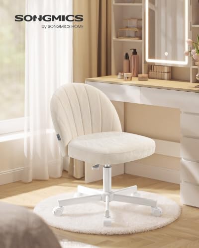 SONGMICS Office Chair, Swivel Makeup Vanity Desk Chair - Image 3