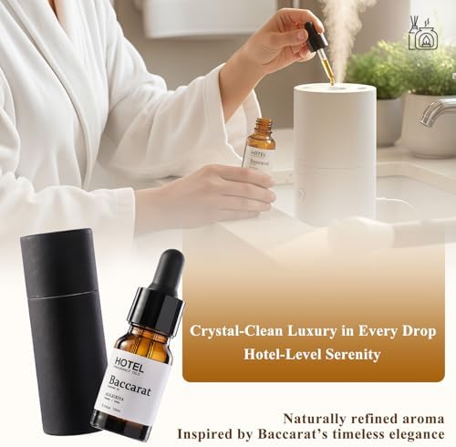 Hotel Essential Oils - Inspired by 5-Star Hotel Baccarat for Waterless Diffuser & Ultrasonic and Crafting for Ultrasonic and Crafting 0.34 Fl Oz (Pack of 1) - Image 4