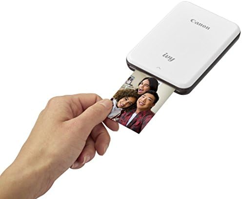 Canon IVY Mini Photo Printer for Smartphones (Slate Gray) - Sticky-back prints, Pocket-size - Image 2