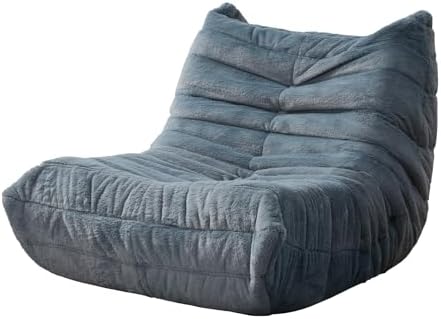Hobestluk Medium Bean Bag Chairs Lounge Floor Chair BeanBag Couch Togo Sofa - Image 3