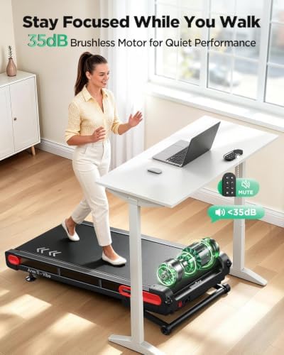 Jogwell Walking Pad with 15% Auto Incline, Full-Deck Design - Image 4