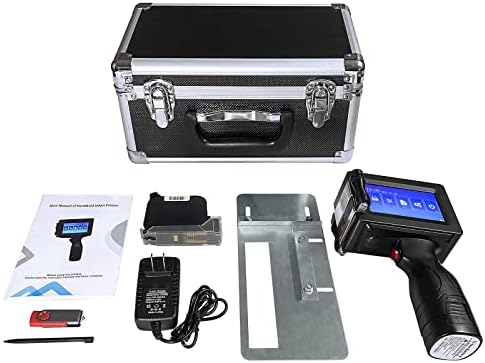 Handheld Printer Portable 1580P1 with 4.3 Inch Touch Screen Quick-Drying Handheld Inkjet Printer Printing Height 0.08-0.5" Barcode/Label/Logo/QRCode/Date/Batch Number/Barcode - Image 6