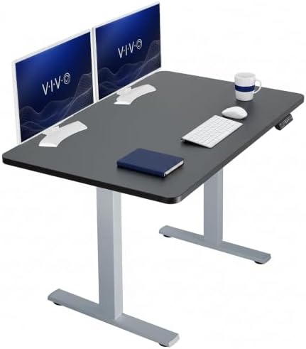 VIVO Black 48 x 30 in Standing Desk, DESK-KIT-1G5B by VIVO