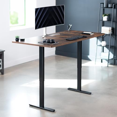 VIVO Rustic Vintage Brown 71 x 36 in Standing Desk, DESK-KIT-E2B7N-36 - Image 2