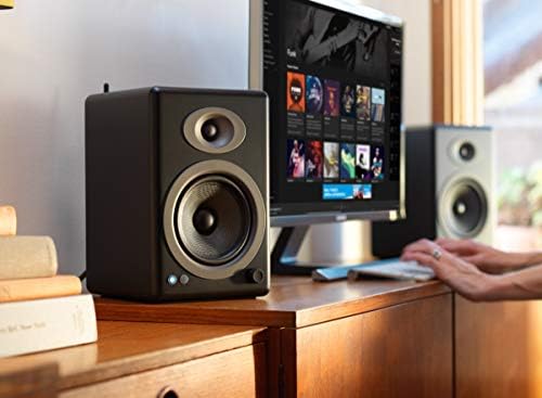 Audioengine A5 Plus Wireless Bookshelf Speakers, Bluetooth, Hi Res Audio - Image 2