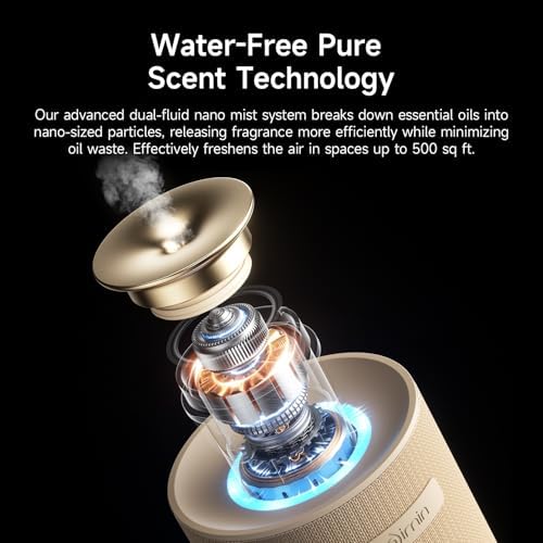 Waterless Essential Oil Diffuser for Home & Car, Cordless Portable Diffuser - Image 4