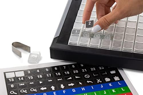 X-keys Programmable Keypads and Keyboards (128 Keys, XKE-128) Made in USA - Image 3