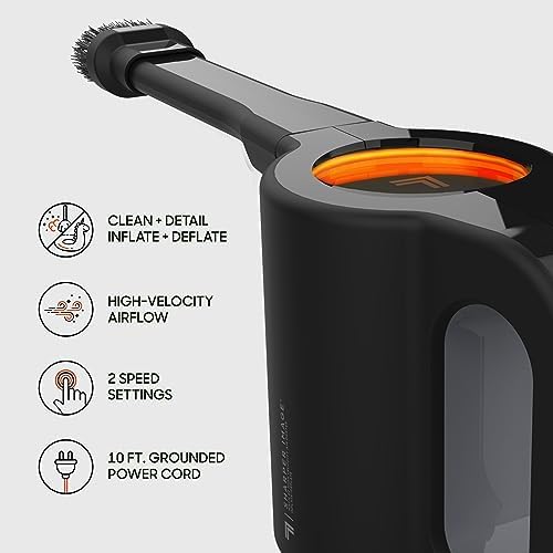 Sharper Image MACH 02 High Velocity Compressed Air Duster, 7 Attachments, Inflate and Deflate - Image 5
