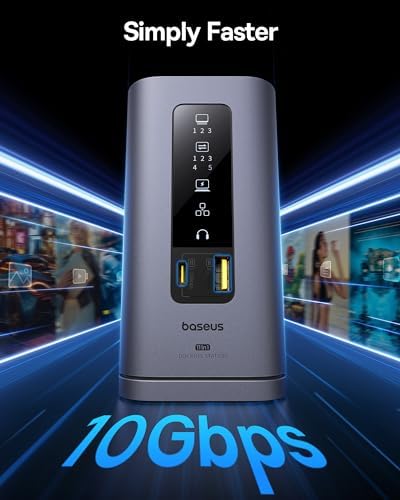 Baseus Spacemate Docking Station 11-in-1 with Triple Display for Mac - Image 6