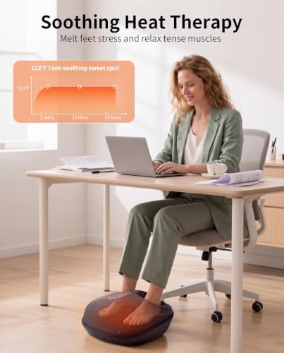 Nekteck Foot Massager with Remote APP Control, HSA Eligible FSA - Image 4