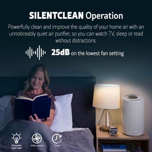 Kenmore Air Purifier with H13 True HEPA Filter, Covers Up to 850 Sq.Foot - Image 4