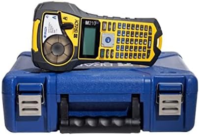Brady M210 Portable Label Printer Kit (M210-KIT), Yellow/Black - Image 5