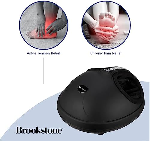 Brookstone - Shiatsu Foot Massager with Heat, Compression and Deep Kneading - Image 3