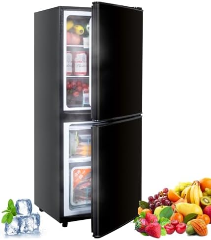 4.2 Cu Ft Mini Fridge for Bedroom, 2 Door Small Fridge, Small Refrigerator - Image 2