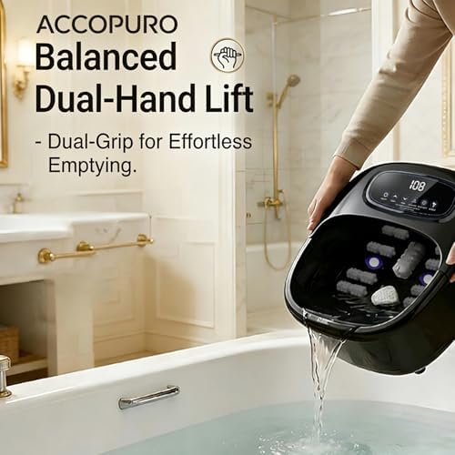 Foot Soaking Tub with Ozone & UV, Foot Spa Bath Massager with Heat - Image 6