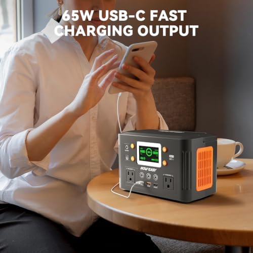 HOWEASY Portable Power Station,260W(500W peak) Solar Generator with PD 65W - Image 6