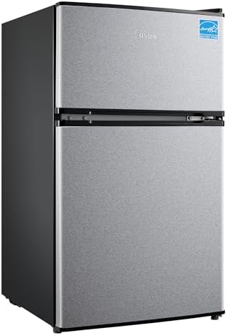 Midea 3.1 Cu.ft Mini Fridge with Freezer, Energy Star Certified, for Dorm by Unknown