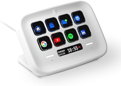 Elgato Stream Deck Neo, 8 Customizable Keys, 2 Touch Points by Elgato