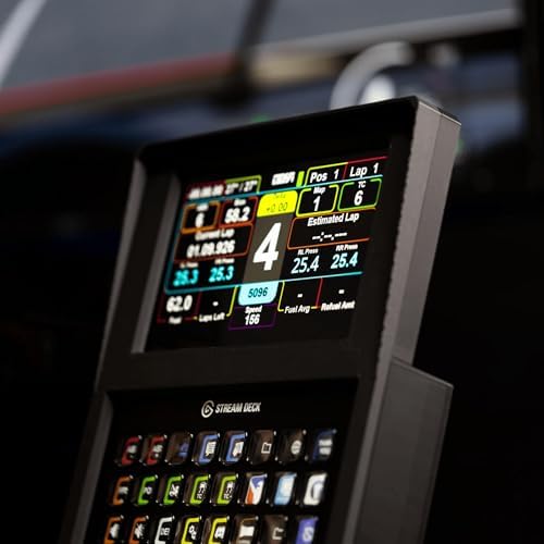 SimSport Gadget 6.8 Inch Touchscreen Combo for Stream Deck XL Sim Rig Accessories Aluminum Profile - Image 5