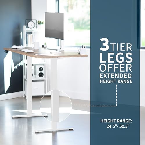 VIVO Reclaimed Wood 71 x 30 in Standing Desk, DESK-KIT-2W7P - Image 5