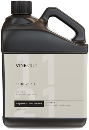 VINEVIDA [128 Fl Oz] Watermelon Lemonade Fragrance Oil for Cold Air Diffusers, Essential Oils for Diffuser Oil Refill & Air Freshener Room Spray by VINEVIDA