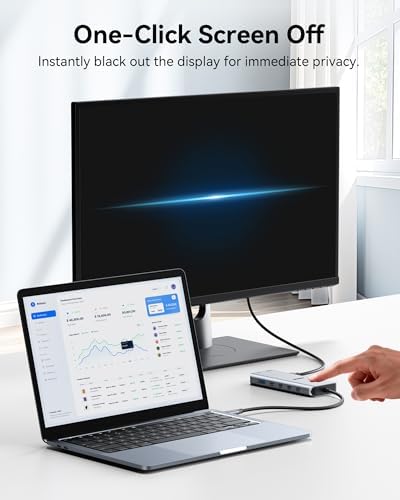MOKiN USB C Docking Station Dual Monitor 2 HDMI for Dell/HP/Lenovo Laptop - Image 5