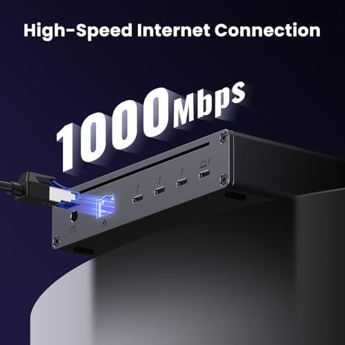 UGREEN 8-in-1 Thunderbolt 4 Docking Station, Dual 4K@60Hz, 3xTBT4, 40Gbps - Image 6