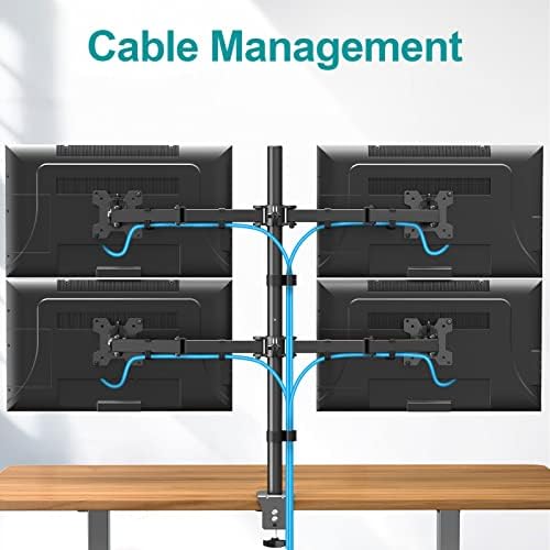 MOUNT PRO 4 Monitor Mount for Max 32" Computer Screens, Up to 17.6lbs Each - Image 6