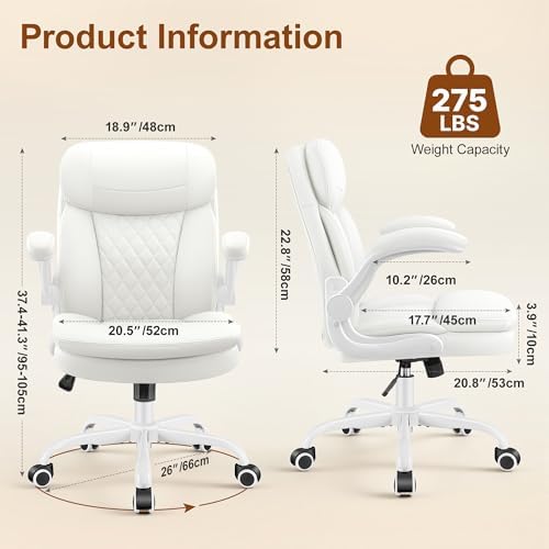 Office Desk Chair, Ergonomic Computer Chair with Unique Dual-Layer Support - Image 2