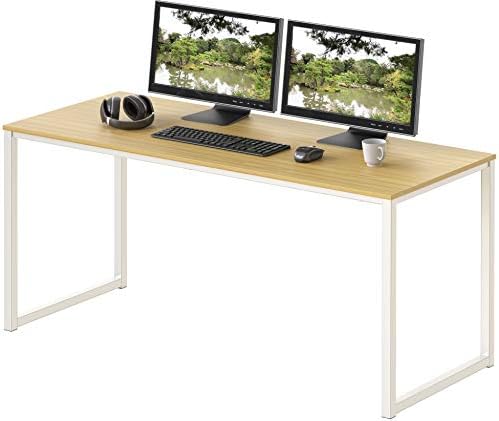 SHW Mission 48-Inch Home Office Computer Desk, Oak by SHW