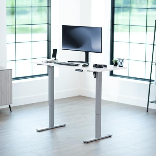 VIVO White 60 x 24 in Standing Desk, DESK-KIT-1G6W - Image 2