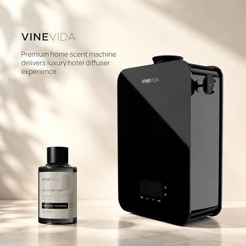 VINEVIDA Scent Diffuser Machine for Home Large Room | Waterless Essential Oil Diffuser | Cold Air Fragrance System | Hotel Scent - Image 6