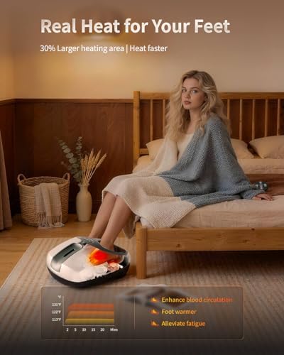 Howdy Foot Massager with Heat & Cold Therapy for Neuropathy - Image 3